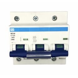 Disjuntor Tripolar Weg Din 125a Curva C 3ka Mdw-c1... - MAQPART