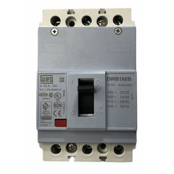 Disjuntor Caixa Moldada 25a Weg Dwb160b25-3dx (25k... - MAQPART