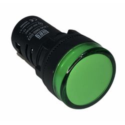 Sinaleiro De Led Verde Weg 22mm 220vca Ip54 Cew-sm... - MAQPART