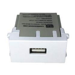 Modulo de Tomada USB Weg Refinatto Branco 127/220V... - MAQPART