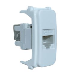 Módulo Tomada RJ45 C/ Keystone CAT 6 Composé Branc... - MAQPART