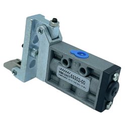 Valvula Pneumatica Gatilho Mola 1/8BSP 3V 2 Posiçõ... - MAQPART