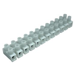 Barra Conector Borne Sindal 6mm Branco BSI6 Lukma - MAQPART