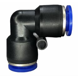 Conexão Pneumatica União Cotovelo Fluir Tubo 10mm ... - MAQPART