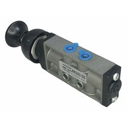 Valvula Pneumatica Botão Mola 1/8BSP 5V 2 Posições... - MAQPART