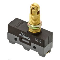 Micro Fim De Curso Pino C/ Rolete Paralelo 15A Swi... - MAQPART