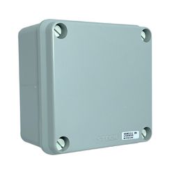 Caixa Plastica Passagem Derivação 102x102x55mm Ste... - MAQPART