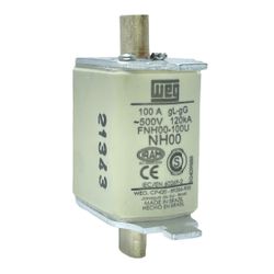 Fusivel Nh Weg 100a Com Retardo Classe Gl/gg Fnh00... - MAQPART