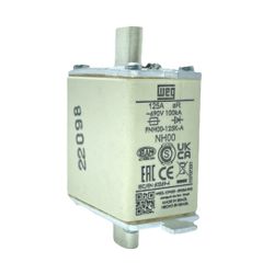 Fusivel Nh Weg 125a Ultra Rápido Classe Ar Fnh00-1... - MAQPART