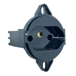 Tomada De Piso 2P+T Weg 20A 250V PRETO 13300941 - MAQPART