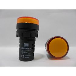 Sinaleiro Weg 22mm 24vcc/vca Amarelo 10046542 - MAQPART