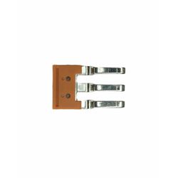 Ponte P/ Borne Conector Mola 2.5MM 3 Polos 1028904 - MAQPART
