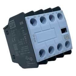 Bloco Contato Auxiliar Frontal 2NA+2NF P/ Contator... - MAQPART