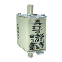 Fusivel Nh Weg 160a Ultra Rápido Classe Ar Fnh00-1... - MAQPART