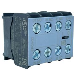 Bloco De Contato Auxiliar Frontal Weg 2NA+2NF 1249... - MAQPART