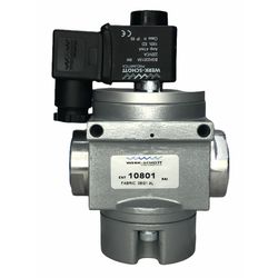Valvula Pneumatica Sorveteira Solenoide 3/4 3 vias... - MAQPART