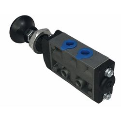 Valvula Pneumatica Botão Mola 1/8BSP 3V 2Pos Werk ... - MAQPART