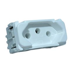 Módulo Tomada 2p+t 20a 250v Branco Composé Weg 132... - MAQPART