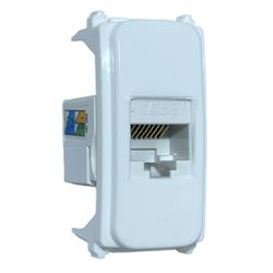 Módulo Tomada RJ45 C/ Kestone CAT 5E Composé Branc... - MAQPART