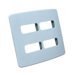 Placa 4x4 6 Posições + Suporte Branca Composé Weg ... - MAQPART