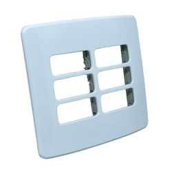 Placa 4x4 6 Posições + Suporte Branca Composé Weg ... - MAQPART