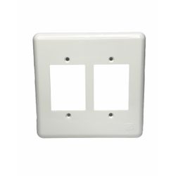 Placa 4x4 P/6 Interruptores Ou 4 Tomadas Klin Weg ... - MAQPART