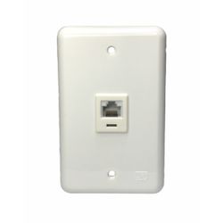 Placa 4x2 C/ Keystone Rj45 Cat 5e Branca Klin Weg ... - MAQPART