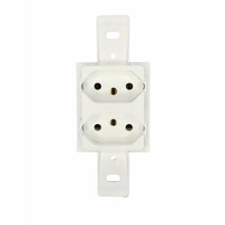 Tomada Dupla 2p+t 10a/250v Branca Klin Weg 1332964 - MAQPART