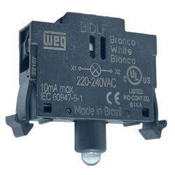 Bloco De Iluminação Led Branco 220v Botão Weg Csw-... - MAQPART