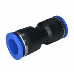 Conexão Pneumatica União Tipo Emenda Fluir 12mm Pl... - MAQPART