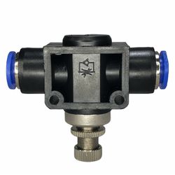 Conexão Pneumatica Controlador Fluxo Linear Fluir ... - MAQPART