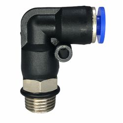 Conexão Pneumatica Cotovelo Fluir Tubo 04mm x Rosc... - MAQPART