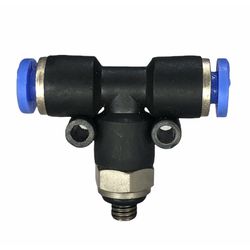 Conexão Pneumatica Tee Central Fluir Tubo 04mm x R... - MAQPART