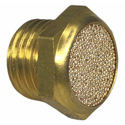 Silenciador Pneumatico Tipo Pastilha ou Plano 1/4 - MAQPART