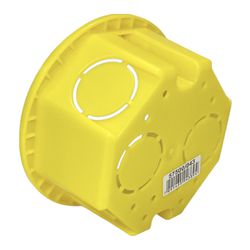 Caixa Octogonal 3 X 3 De Embutir Tramontina Amarel - MAQPART