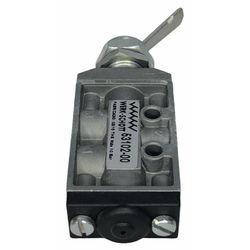 Valvula Pneumatica Alavanca Mola 1/8BSP 3V 2pos We... - MAQPART