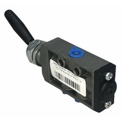 Valvula Pneumatica Alavanca Trava 1/8BSP 3V 2Pos W... - MAQPART
