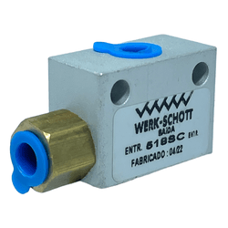 Válvula Elemento Ou Seletora De Circuito 1/8 Werk ... - MAQPART