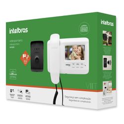 Vídeo Porteiro Interfone C/ Câmera Noturna IVR1010... - MAQPART