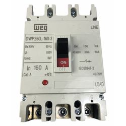 Disjuntor Caixa Moldada 160A Weg DWP250L-160-3 (20... - MAQPART