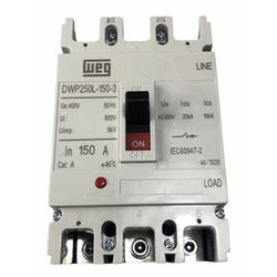 Disjuntor Caixa Moldada 150A Weg DWP250L-150-3 (20... - MAQPART