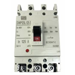 Disjuntor Caixa Moldada 125A Weg DWP125L-125-3 (20... - MAQPART