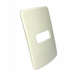 Placa 4X2 de 1 Posição Horizontal Compose Marfim S... - MAQPART