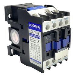 Contator Tripolar Lukma 12A 110Vca 1NA CJX21210 50... - MAQPART