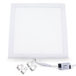 Painel De Led Plafon Led Embutir Quadrado 24W 3000... - MAQPART