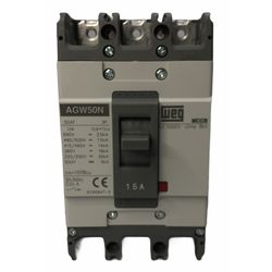 Disjuntor Caixa Moldada 15a Weg Agw50n-dx15-3 (30k... - MAQPART