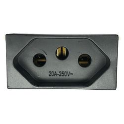 Modulo Tomada 2P+T Refinatto Weg 127/220V 20A Pret - MAQPART