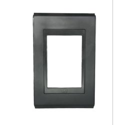 Placa 4x2 3 Posições Refinatto Weg Style Preta C/ ... - MAQPART