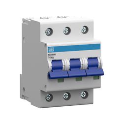 Disjuntor Tripolar 6A Curva C 440Vca 10KA Weg MDWH... - MAQPART