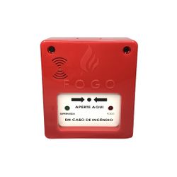 Acionador Manual Com Sirene Segurimax 12/24V Conve... - MAQPART